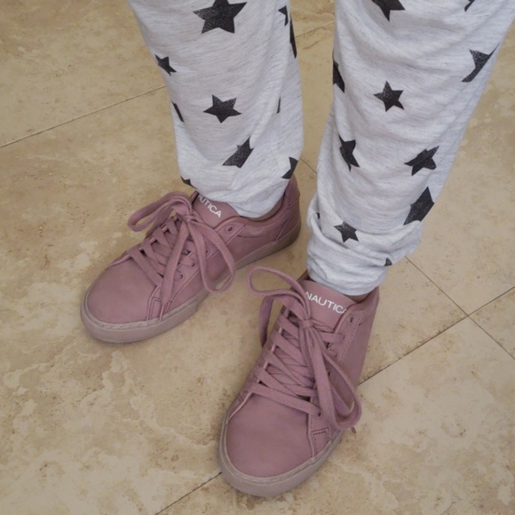 nautica mauve sneakers